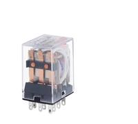 Relè generale bobina elettromagnetica 5 pezzi MY3NJ 11 pin HH53P DC12V 24V AC 110V 220V(DC (5Pcs),36V With Base)