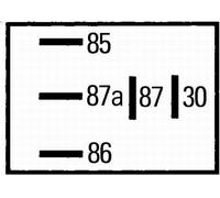 Relè HELLA 4RD 965 453-041 per BMW 1 (E87) 2 2004-2007