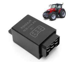 Relè Indicatori Generico 12V 21W 2+1+1 6 Poli, Relè Indicatori Elettronico per Trattore, Veicoli d’Epoca, Trattori, Auto, Camion e Macchinari, Relè Indicatoris Universale 75605146 0335200160