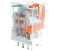 Relè industriale 2P 24V AC AgNi R2N-2012-23-5024-WT A00058