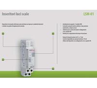 RELE' INSERITORE LUCI SCALA TEMPORIZZATO ELETTROMECCANICO 1 MODULO DIN VE073300