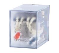 Relè intermedio 220V AC CDZ9-52PL 53P 54P 62P con luce DC 24V(CDZ9-54PL DC12V)
