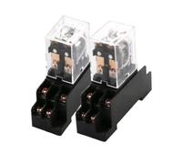 Relè intermedio elettromagnetico elettrico JQX-13F 10A24V220V 8 pin due aperti due chiusi con base luminosa(AC380V,JQX-13F without ligt)