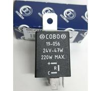 RELÈ INTERMITTENZA FRECCE COBO AUTOCARRO FIAT ADATTABILE IVECO OM 40 50 24V 47W