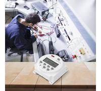Relè Interruttore Timer DC12V con Pulsante Controllo Manuale e Funzione Reset