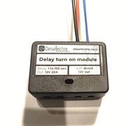 Relè interruttore timer delay ON kit 1-150 sec 12V/20A luci diurne auto uscit...