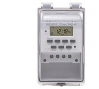 Relè interruttore timer digitale 168 ore settimanali 7 giorni Controllore timer programmabile con scatola impermeabile esterna 220V 30A