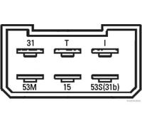 Relè, intervallo di pulizia/lavaggio HERTH+BUSS ELPARTS 75614303 LP 3.78 1977-