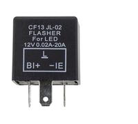 Relè lampeggiante per auto a 3 pin per indicatore di direzione a LED, decodificatore Hyper Flash da 12 V con frequenza 90/min, compatibile con Acura per bmw per Cadillac per chevrolet per DODGE per