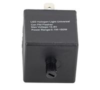 Relè Lampeggiante, Relè Lampeggiante a LED Regolabile a 3 Pin Indicatore di Direzione Lampeggiante Relè Lampeggiante a LED Regolabile a 3 Pin 12V 24V per Motociclette