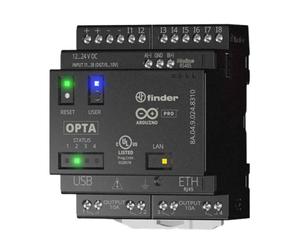 Relè logico Finder programmabile OPTA Advanced con USB tipo C 8A0490248320