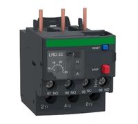 Relè LRD22 16-24A 1NO+1NC controllo industriale per protezione da sovraccarico motore