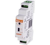 Relè luce 16 A 230 V~ per guida DIN, 1 modulo grigio Grigio