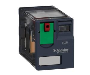 Relè miniatura Schneider RXM 6A 230V AC 4 contatti RXM4AB1P7
