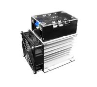 Relè monofase, avviatore elettronico intelligente, modulo di avvio morbido, avvio lento per pompa dell'acqua, modulo di avviamento elettronico con radiatore ventilatore (SSR-200WA-R1 (8 KW))