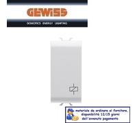 RELE' MONOSTABILE 1 POLO GEWISS CHORUS BIANCO GW10724