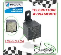 RELE MOTORINO AVVIAMENTO ACCENSIONE START PIAGGIO APRILIA GILERA RELAY STARTER