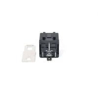 Bosch 0986AH0617 - Mini relè 24 V 20 A, IP5K4, temperatura di funzionamento da -40 a 100 gradi, relè a 5 pin con supporto
