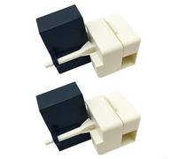 Relè per frigorifero, interruttore elettromagnetico per frigorifero, W10613606, accessorio di ricambio, 7 x 4,5 cm, facile da montare per Amana e Kenmore per manutenzione del frigorifero Crosley (2