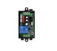Relè radio RF con telecomando radio 220V 1 canale 1CH 10A, nero