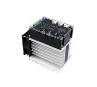 Relè regolatore di tensione con dissipatore di calore 220V 380V 100A 120A Modulo di isolamento avanzato con controllo monofase Stabilizzatore CA(100A,220V)