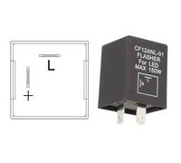 RELE' RESISTENZA FRECCE LED AUTO [CF12A] FLASHER RELAY Positivo a SX AMERICANE