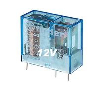 Rele Serie 40 Standard 12 Vcc 1 Circuiti 3 Pin Passo 3,5 mm Conmutati 10A Mini-Rele Circuito Stampato 29X25X12,4 mm Finder 40.31.9.012.0000