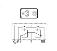 Relè, sistema candelette MAHLE MHG 15 CITROEN CX II 2.5 1985-1986