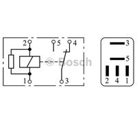 Relè, Sistema di preriscaldamento BOSCH 0332201107