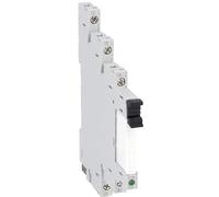 Relè Slim con zoccolo Lovato 1 scambio 6A 24V HRA101CE024