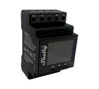 Relè Smart Monofase 4 Canali 40A DIN WiFi con Display - Shelly
