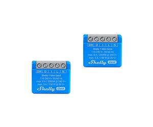 RELÈ SMART SHELLY 1 Mini Gen4 2-pack