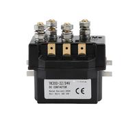 Relè solenoide 12V 200A DC, 2 fasi, contattore magnetico intermittente, 12/24/36/48/60VDC TK200-2Z, 1 pezzo(12V)