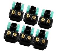 Relè solenoide di avviamento for motocicletta adatto for S UX125 UX150 TU250X GZ250 QR LTF 250 LTZ250 RV200 31800-06G00 31800-21E20(6 Pcs)