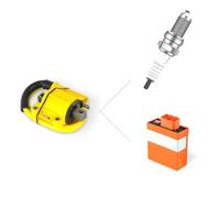 Relè solenoide Per Accessori Ciclomotore Scooter 50cc Bobina Accensione Motociclette Unità Accensione CDI Scatola D9RIV Dispositivo Accensione Con Candela(Ignition device set)