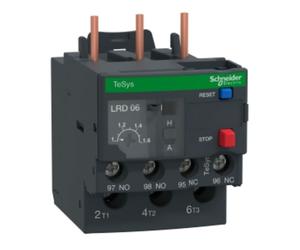Relè Sovraccarico termico Telemecanique per motore TeSys 1-1,7A LRD06