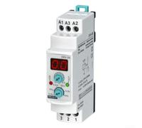 Relè temporale digitale multifunzione Drv-08 con indicatore LED per montaggio su guida DIN intervallo di tempo 0,1 secondo fino a 99 ore AC220v 1no+1nc bianco