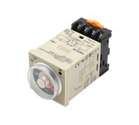 Relè temporale H3CR-A8 24-220VAC/DC da 1,2 s a 300 h 50/60 Hz 8 pin con relè temporale di ritardo ciclo di accensione e spegnimento di base 1 pz(24-240VACDC)