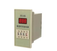 Relè temporale JS14S AC 220V 380V Ritardo timer 0,01 s-999H DPDT Digitale timer programmabile con base presa 1 pz(AC220V)