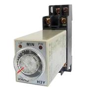 Relè temporizzato 0-60 minuti AC220V/AC110V/DC24V/DC12V 8 pin Temporizzatore di ritardo accensione(220V)