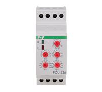 Relè temporale 2P 8A 0,1 sec-576h 230V AC multifunzionale PCU-520 f&f 5908312595427