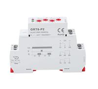 Relè Temporizzato AC 230V ABS Relè Temporizzato con Uscita a Impulsi Montato su Guida con Indicatore Per Elettronica Industriale