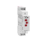 Relè Temporizzato AC/DC12-240V Multifunzione 1 SPDT Temporizzatore 10 Modalità Ritardo 0.1s-10 Giorni con Guida DIN 35mm, Certificato CE - Controllo di Precisione Industriale e Domestico