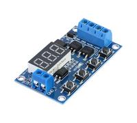 Rele Temporizzato, Akozon Modulo Relè Temporizzatore Timer Module DC5V - 30V Delay Timer Switch Trigger Cycle Timer Switch Attiva/Disattiva con Display a LED