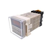 Relè temporizzato con display digitale DH48S-S DH48S-1Z Dispositivo di controllo e ritardo del timer di ciclo con base DH48S-2Z 1 pz(DH48S-2Z 24V)