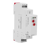 Relè temporizzato con ritardo di accensione, GRT8-A1 CA 220 V 50-60Hz Mini relè di temporizzazione con ritardo di accensione Relè temporizzato Montaggio su guida DIN impostabile tramite manopola
