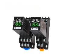 Relè temporizzato digitale 1 pz piccolo display digitale H3Y-2/4 relè a doppio tempo tempo di ciclo con ritardo di controllo di base 12V24V220V(H3Y-2 DC12V)