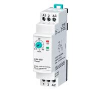 Relè temporizzato ERV-60D elettronico regolabile 0,1-60 min 1 pz(150-260VAC 24VDC)