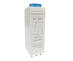 Relè temporizzato Finder da innesto 220VAC DC 850382400000