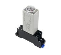Relè temporizzato H3Y JSZ6-4/2 12V 24V 220V 5S M60(5S 2 Relay 220VAC Base)